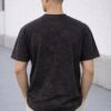 Charcoal Black Acid Wash Oversized T-Shirt