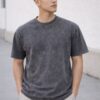 Grey Acid Wash T-Shirt