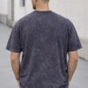 Slate Navy Acid Wash Oversized T-Shirt