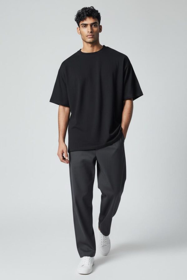 oversize7 Oversized Black T-Shirt